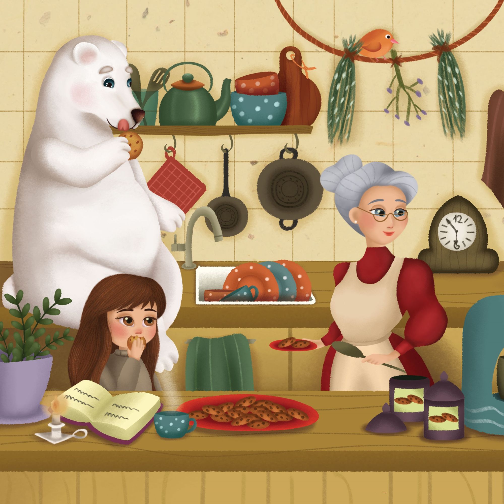 Εικονογράφηση παιδικού βιβλίου: Ταξιδεύοντας με τη Σουρίκο 7