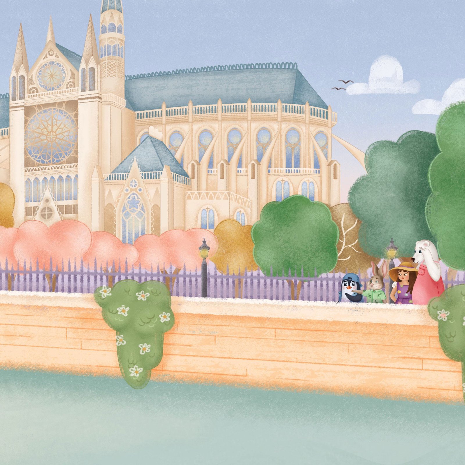 παιδικό παραμύθι Ταξιδεύοντας με τη Σουρίκο στο Παρίσι